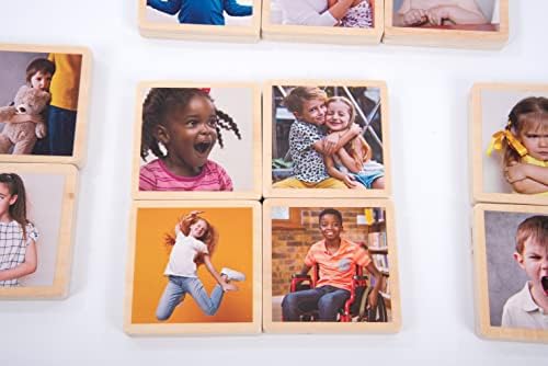 tickit My Emotions Wooden Tiles, Set of 18 - Image 2