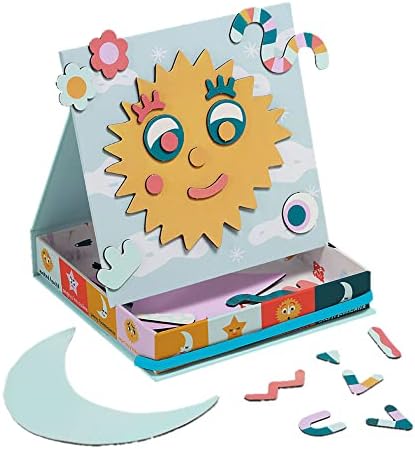 Manhattan Toy On-the-Go Making Faces 44-Piece Magnetic Travel Activity Toy for Kids 3 Years and Up by Unknown