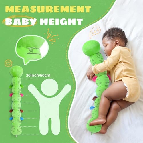 AWOTOY Baby Toys 6-12 Months Music Caterpillar Stuffed Animals Infant Toys - Image 6