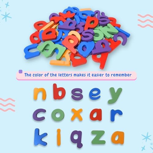 See and Spell Learning Toy – Wooden Spelling Puzzle Game for Kids Ages 3 4 5 6, CVC Word Builder, Educational Spelling Toys & Phonics Puzzle for Early Reading & Letter Recognition - Image 6