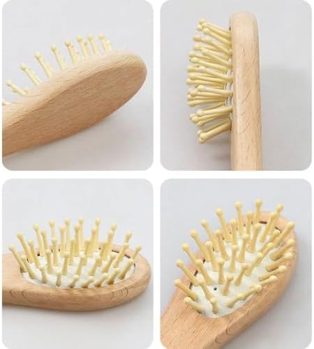 Montessori Wooden Hair Brush (2pcs) - Image 3
