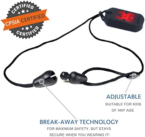 Xtra Tough (XT) Spider Sensory Chew Necklace for Kids (3 Pack) - Chewing Teething Necklace Teether Necklace Chew Toys - Designed for Chewing, Autism Sensory Teether Toy (Toughest - Aggressive Chewer) - Image 3