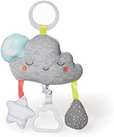 Skip Hop Baby Stroller Toy, Silver Lining Cloud Jitter, Cloud , 0.25 Pound - Image 3