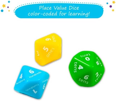 Simply magic 141 PCS Base Ten Blocks for Math - Place Value Number Cubes - Image 6