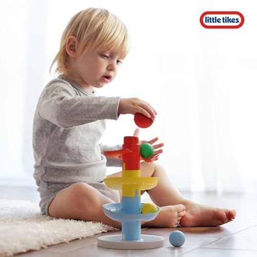 Lollipop Little Tikes Rainbow Tower Ball Drop Toddler Toy - Learning & Developmental Tower for Preschool Educational Games Toys for Kids 6 Months+ - Image 5