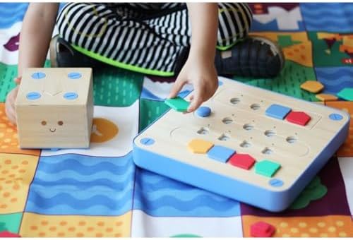 Primo Cubetto Coding Robot for Kids, Screen-Free Wooden Programming Toy Set - Image 7
