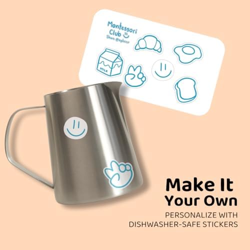APLAINR Montessori Kids Pitcher, Small Milk & Water Jug for Toddlers - Image 3