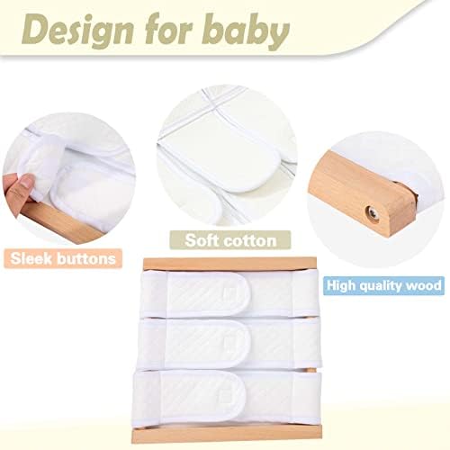Montessori Wooden Toys for Dressing Learning Board Learning Basic Dressing Skills - Buttons, Snaps, Zippers, Belt Buckles & Hook-and-Loop Fastener Toys for 1 2 3 Year Old Toddlers Sensory Toy Gifts - Image 4