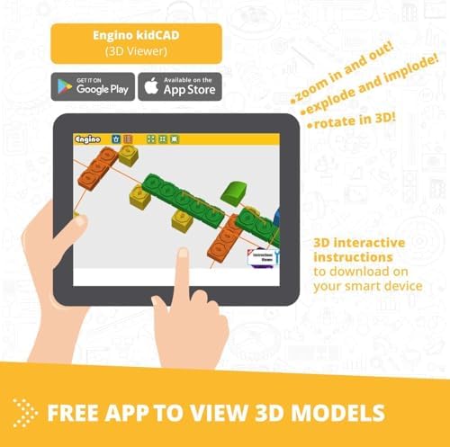 Engino STEAM Labs, Learning About Aircrafts, Building Blocks for Ages 3+, Construction Kit, STEM Kit for Girls & Boys, Learning & Education Toys, Steam Toys, Toddler Activities (5 Models) - Image 6