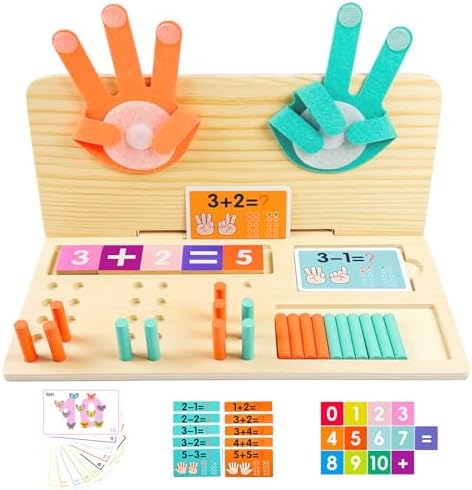 Learning Toys 3-5, Kids Math Educational Toys for Preschool Kindergarten by Unknown