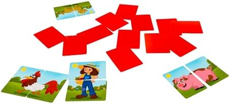 Orchard Toys, Farmyard Heads & Tails Game - New Art, A First Matching Activity That Develops Into a Fun Game, 24 Updated Chunky Cards, Age 18 Months+, 1-4 Players - Image 3