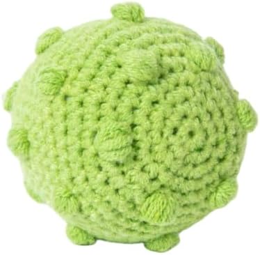 Adena Montessori Soft Knit Sensory Ball with Bell, 6-12mo by AdenaMontessori