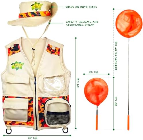 Kidz@Play Complete Orange Safari Bug Hunting Kit - Image 6