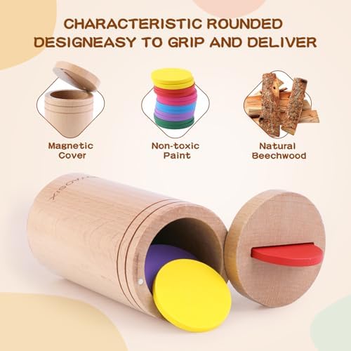 Montessori Toys for 1-3 Year Old|Educational kidsToys |for 1 2 3 Age |Busy Board 18 Month Old|Fine Motor Developmental and Sensory Matching Games|Stacking Toys for Boys Girls Gifts - Image 3