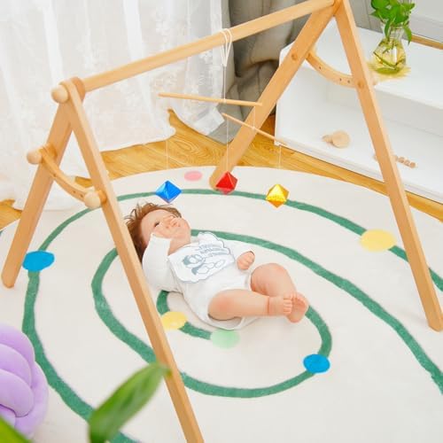 Montessori Mobile Set A - Munari (with Plastic Ball) & Octahedron & Color Dancers - Image 3