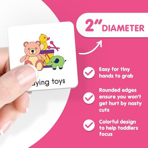 Visual Schedule for Kids, 170 Magnetic Visual Cards & Tri-Fold Magnetic Board, Daily Routine Chart for Autism ADHD, Toddler Morning Bedtime Chore Planner for Home Classroom, Visual Routine Board for Nonverbal Special Needs Children - Image 5