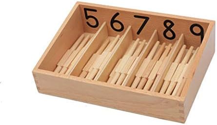 Adena Montessori Spindle Box with 45 Spindles - Image 3