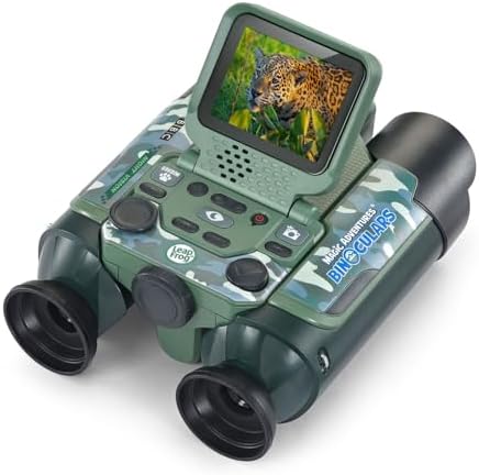 LeapFrog Magic Adventures Binoculars with Screen Capture, Night Vision, Camo by LeapFrog