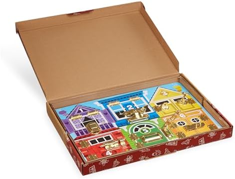 Melissa & Doug Latches Wooden Activity Board - Montessori Busy Board for Preschool Toys, Sensory Toys for Kids, Learning Resources for Ages 3+ - Image 6