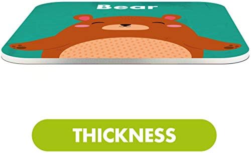 Hebayy 36 Pair Animals Matching Game Cartoon Flash Cards Erasable(72 PCs, Each Measures 2” X 2”) - Image 3
