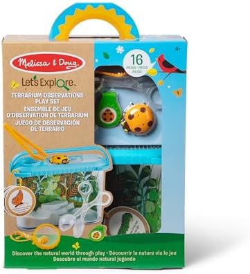 Melissa & Doug Let’s Explore Terrarium Observations Play Set (16 Pieces) - Image 6