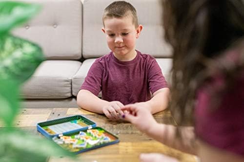 TS Shure by Bendon Dinosaur Tic-Tac-Toe Games Mini Magnetic Activity Tin with Illustrated Foam Magnets 50515 - Image 6