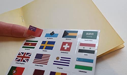 SJPRINTER Kids Passports - Little passports for kids - Travel scrapbook - Set with travel stickers world flags - party favors, airplane toy, journal notebooks, geography, classroom social study - Image 3