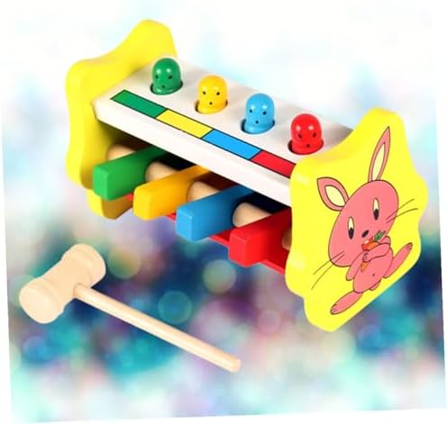Wood Beat Toy with Hammer for Kids Girls Educational - Image 6
