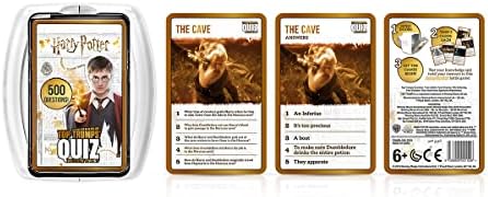 Top Trumps Quiz Harry Potter Game, 500 Questions to Test Your Knowledge and Memory in The World of Hogwarts, Spells, Witches & Wizards and Lord Voldemort, Gift and Toy for Ages 8 Plus - Image 4