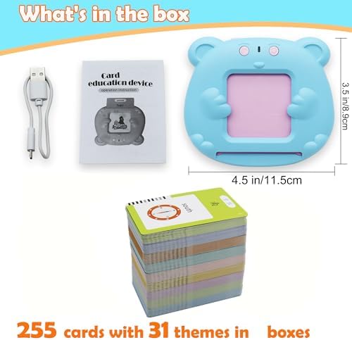 Mayaphilos 510 Sight Words Chinese and English Talking Flash Cards - Image 6