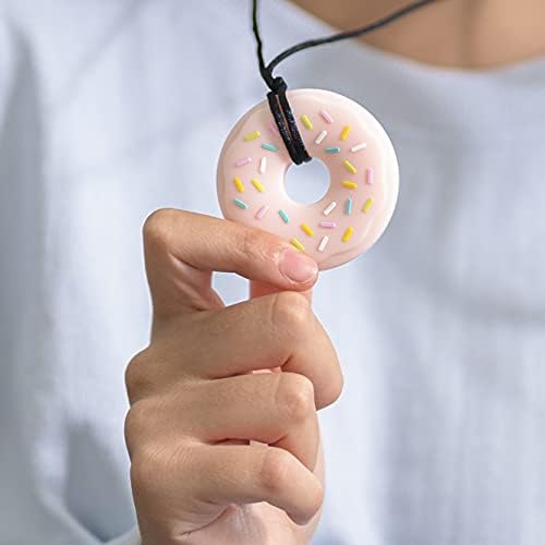 Donut Chewy Necklace - Sensory Chew Necklace for Strong Chewers (Purple) - Image 6