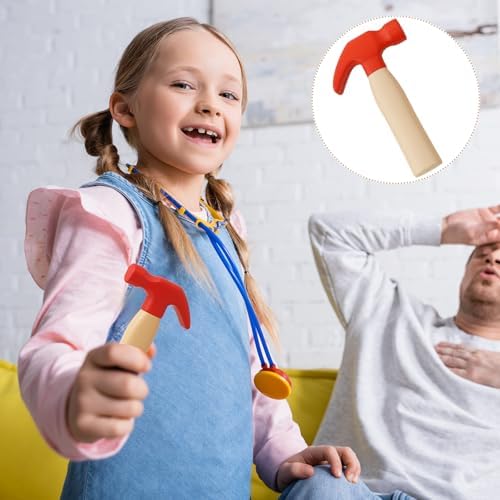Zhanmai 2 Pcs Toy Foam Hammer, Classroom Educational Toy, Red - Image 3