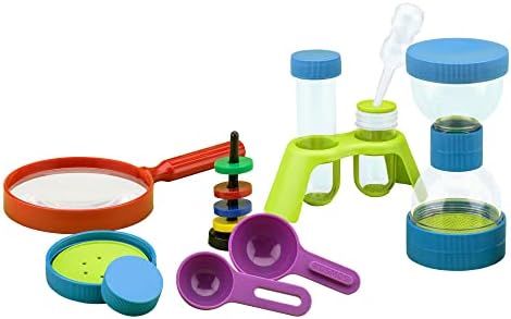 Thames & Kosmos Kids First Science Laboratory STEM Experiment Kit for Preschoolers, Young Learners Ages 3+ | Includes Durable, Colorful, Plastic Scientific Tools for a Hands-on Learning Experience - Image 2