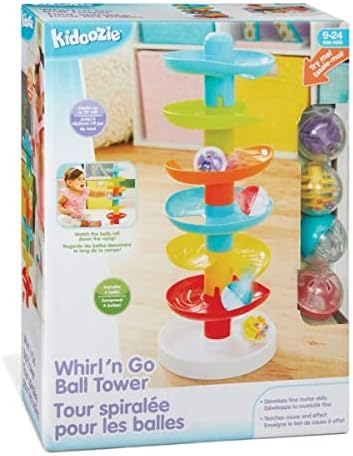 Kidoozie - Whirl 'N Go Ball Tower - Toddler Ball Drop Toy by EPOCHEverlastingPlay