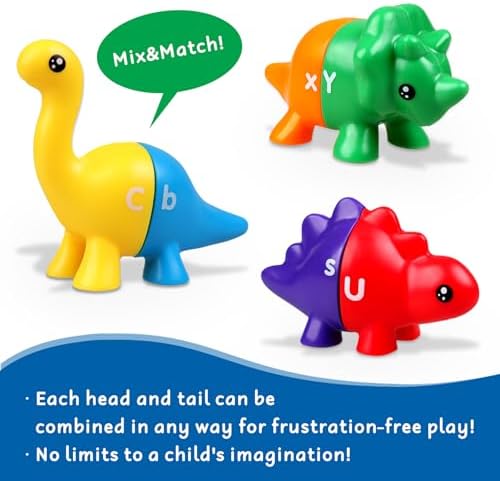 Anzimo Toddler Dinosaur Montessori Toys for 1 2 3 4 Year Old Boy Girl Birthday Gift - Kids Preschool Learning Activities Educational Travel Outdoor Sensory Toys for Toddlers 1-3 - Image 3