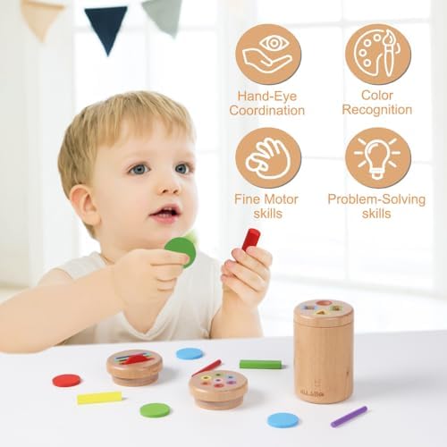 ALLABC Color Sorting Toys for Toddlers Montessori Toys for 1 2 3 Year Old - Image 4