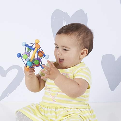 Manhattan Toy Skwish Color Burst Rattle and Teether Grasping Activity Toy - Image 2