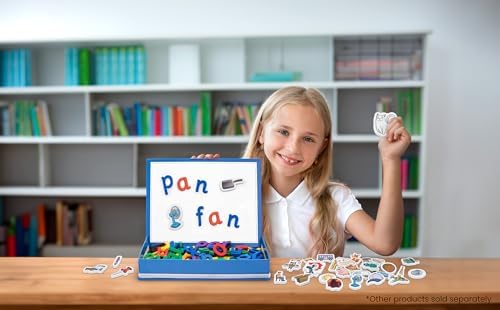 Junior Learning Rainbow CVC Objects Magnetic Foam Set, 40 Pieces, Ages 4-5, Phonics, Pre K-K - Image 2