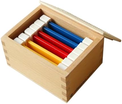 MONTESSORI OUTLET Color Tablets (1st Box) for 3-6 Years Montessori Education at School and Home by MONTESSORIOUTLET