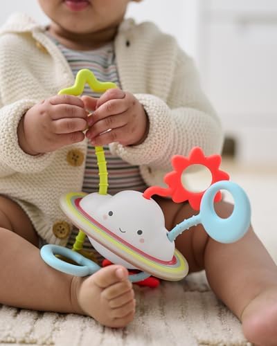 Skip Hop Baby Sensory Toy Pull & Play Silver Lining Cloud Age 6m+ - Image 5
