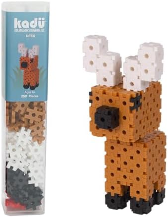 KADU Deer 250 Piece Set - STEM/STEAM Building + Construction Toy, for Open + Imaginative Play Ages 5+ by IncrediblyInterconnectableToys