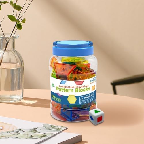 Geometric Shapes Transparent Educational Geometric Toy - Image 3