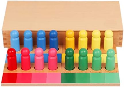 YHZAN Montessori Color Game Resemblance Sorting Task Sensorial Material Early Devlopment Toy Famlily Version - Image 2