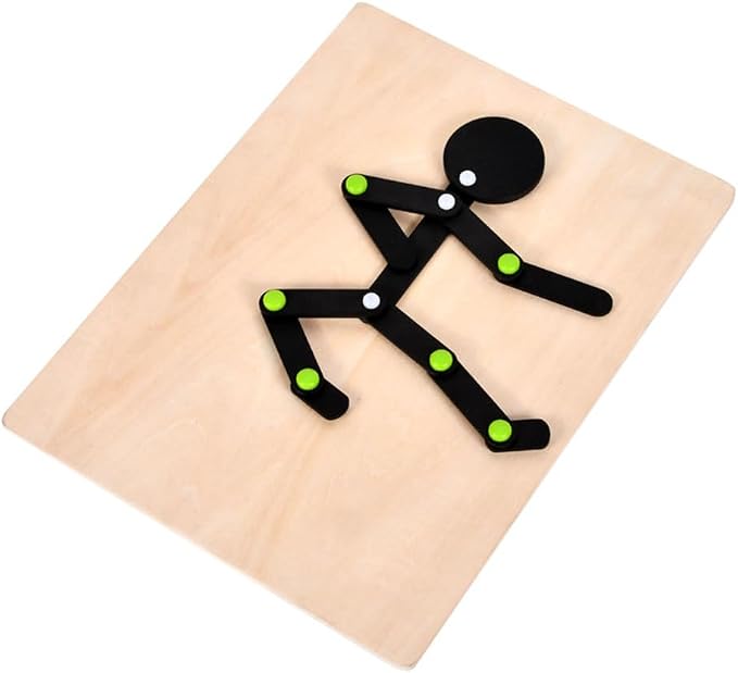 Wooden Stick Figure Pose, Dementia Activities for Seniors by Unknown