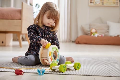 HABA Flower Meadow Pull Wooden Toy Pull Along Toy for Children from 1 Year - Image 7