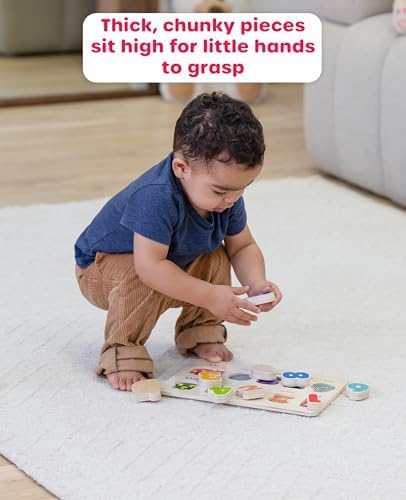 Jasey's Toy Chest Wooden Number Puzzle | 1-10 Numbers Learning Puzzle with Easy-Grip Pieces | Preschool Educational Toy for Toddlers Ages 18+ Months - Image 3