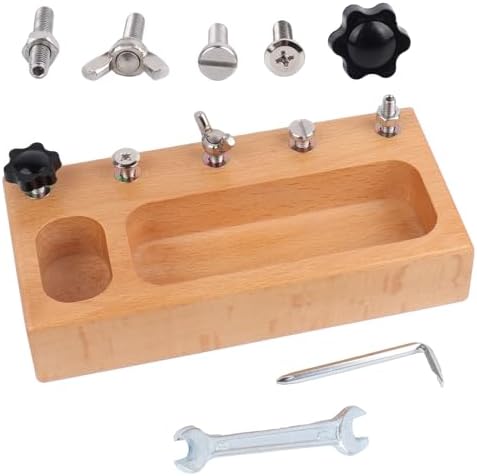 MEROCO Montessori Screwdriver Board Toddler Screwdriver Toy Set STEM Toys - Image 3