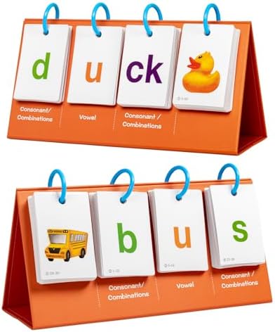 Alened Phonics Flash Cards, Sight Words Flash Cards Kindergarte Kids 3-8 by Alened