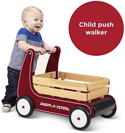 Radio Flyer Classic Walker Wagon, for Kids 1-4 Years Old, Red - Image 3