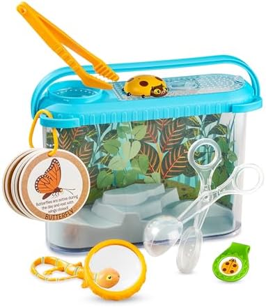 Melissa & Doug Let’s Explore Terrarium Observations Play Set (16 Pieces) by Unknown